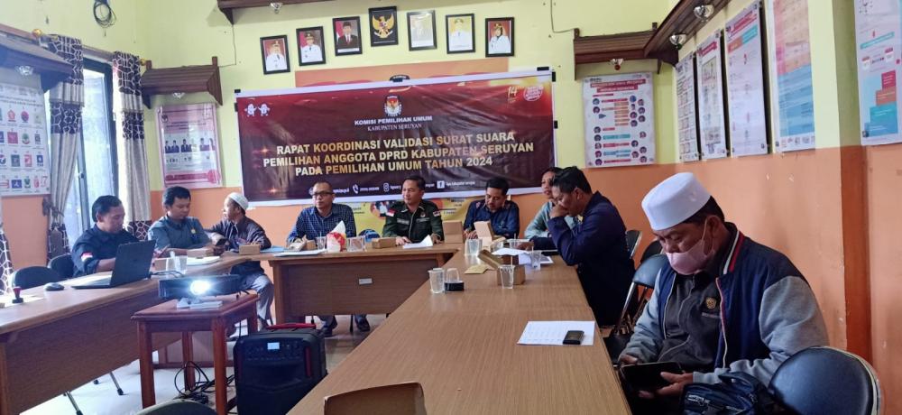 Validasi dan Verifikasi Draft Surat Suara Pemilu Tahun 2024 : Bawaslu Awasi Penetapan DCT