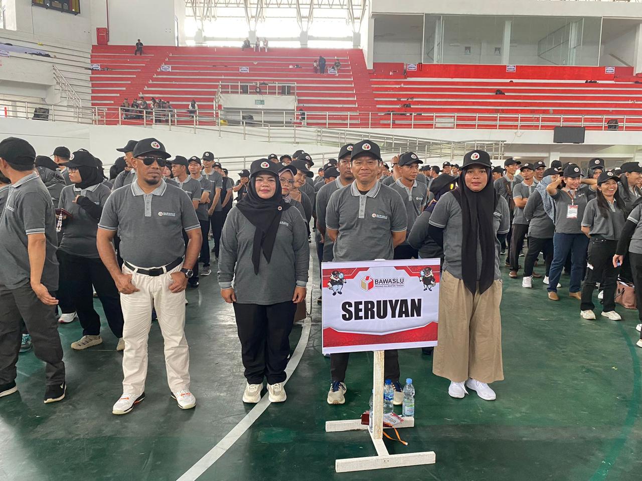 Bawaslu Kabupaten Seruyan Ikuti Apel Siaga Jelang Pilkada Serentak 2024