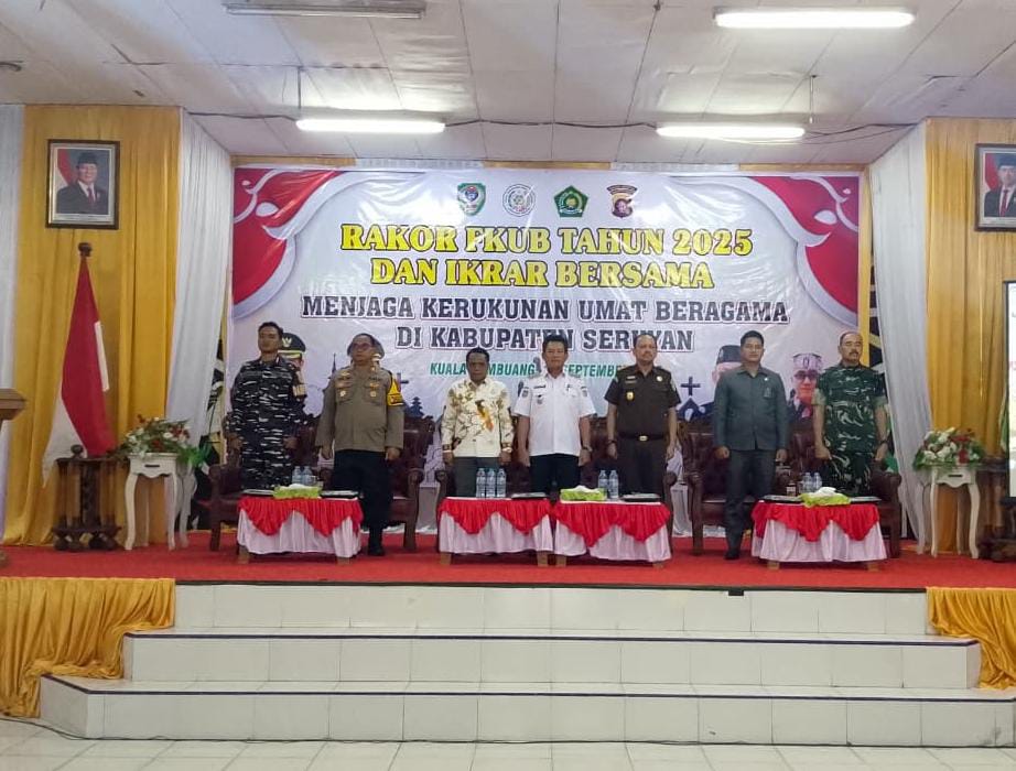 Bawaslu Seruyan Ikuti Ikrar Bersama Jaga Kerukunan Umat Beragama
