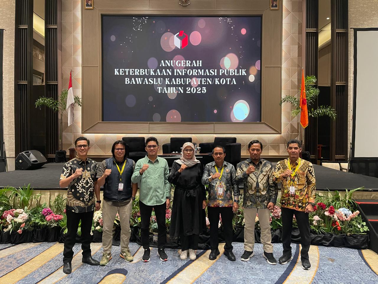 Bawaslu Kabupaten Seruyan Hadiri Rakornas Bidang Data dan Informasi di Makassar