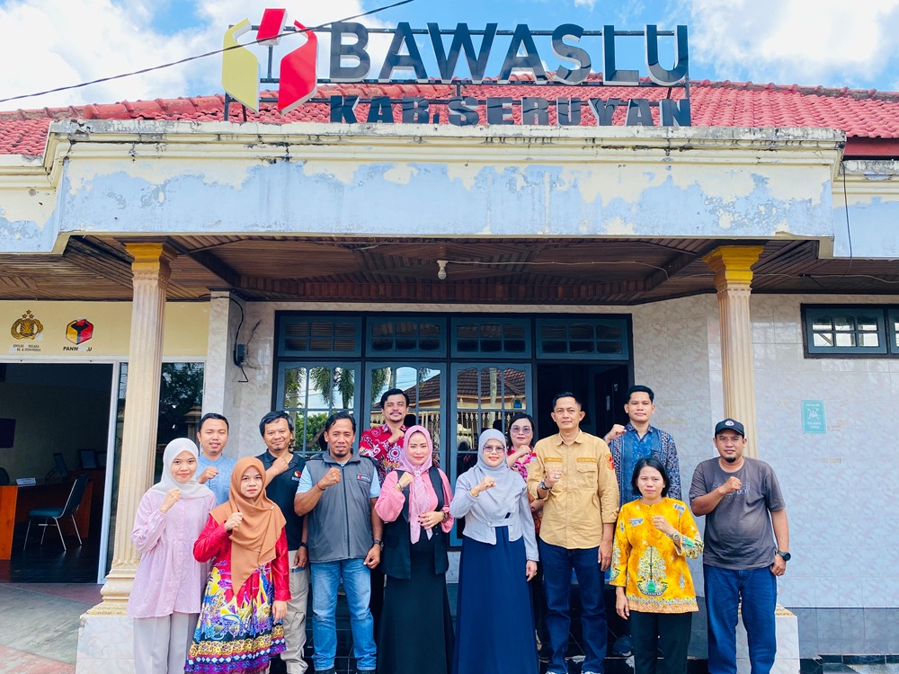 Bawaslu Kabupaten Seruyan Terima Kunjungan Komisi Informasi Provinsi Kalimantan Tengah