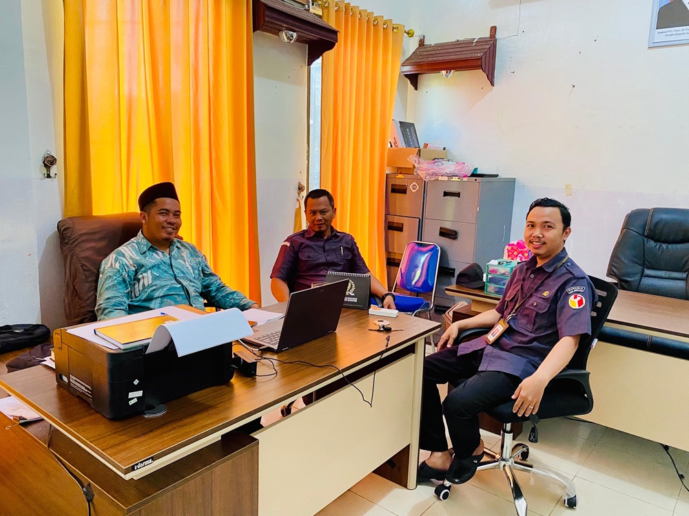 Bawaslu Kabupaten Seruyan Lakukan Koordinasi Bersama KPU Terkait Kesiapan Rapat Pleno PDPB Triwulan III