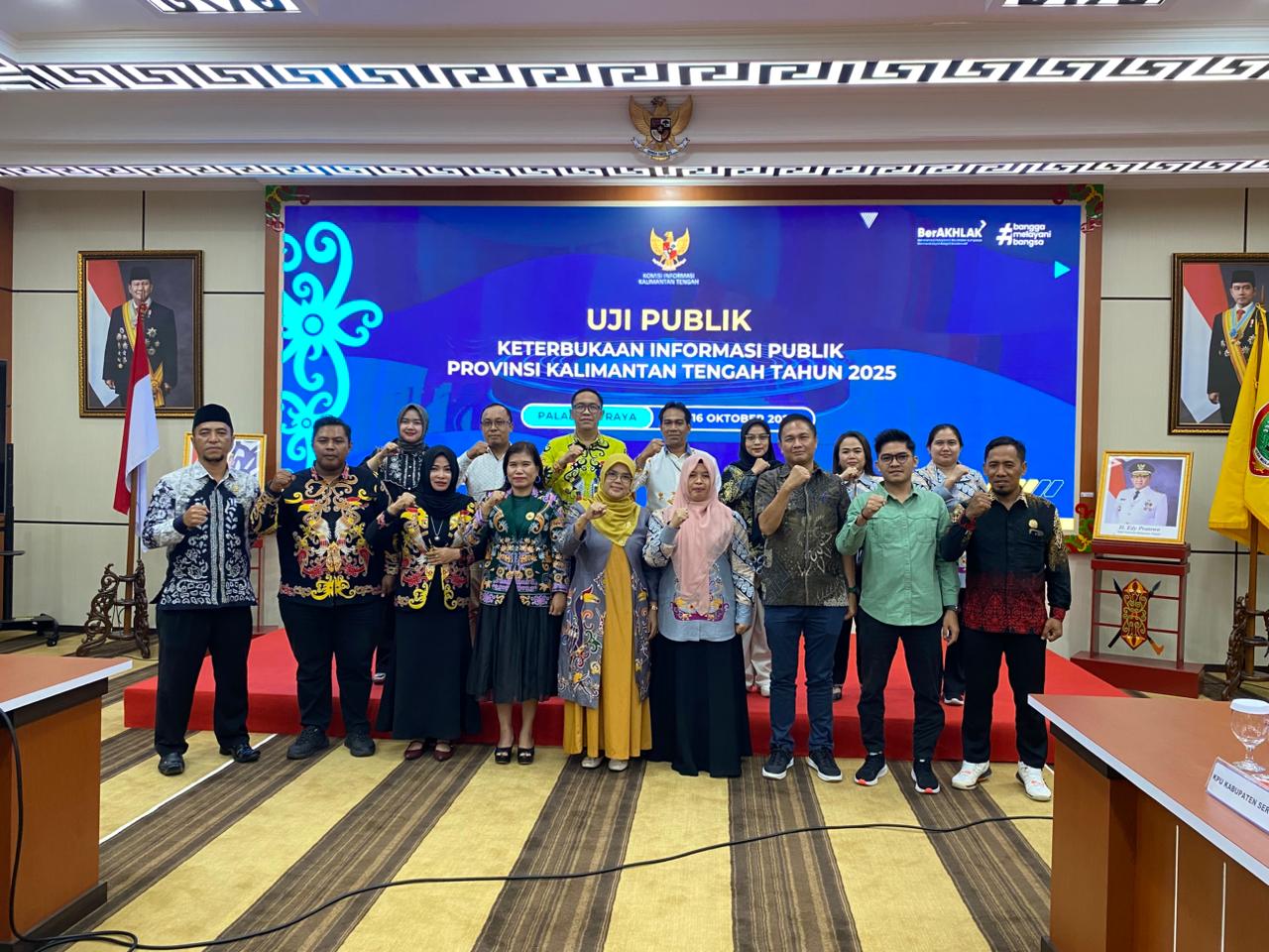 Bawaslu Kabupaten Seruyan Hadiri Tahapan Presentasi Monitoring dan Evaluasi Keterbukaan Informasi Publik Provinsi Kalimantan Tengah Tahun 2025