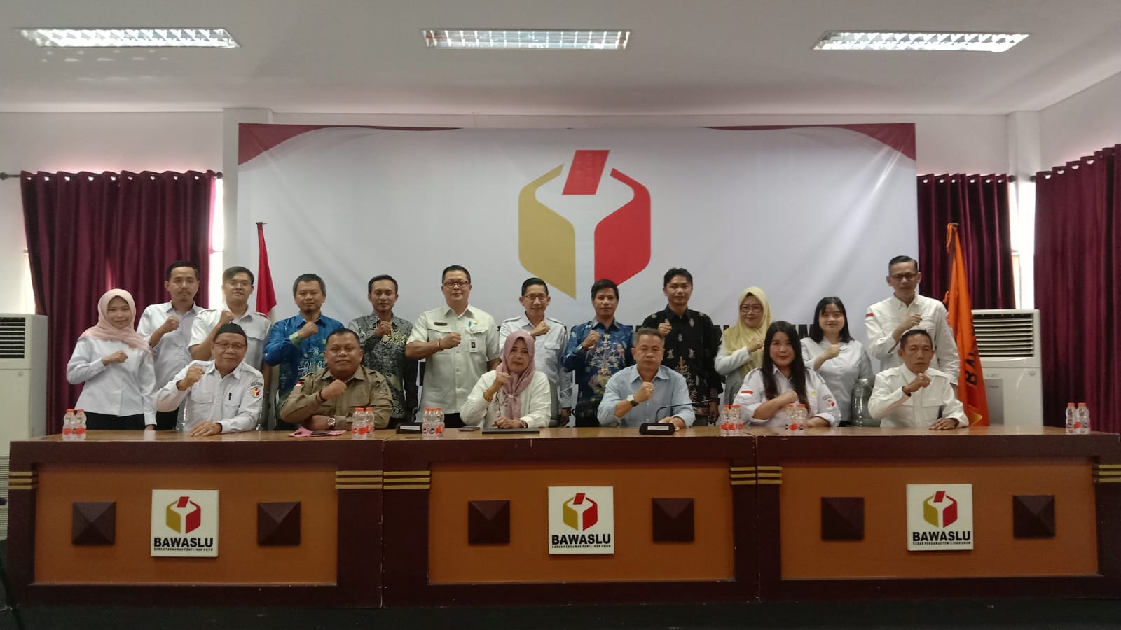 Bawaslu Seruyan Hadiri Rakor Persiapan Pelaksanaan P2P Daring Tahun 2025