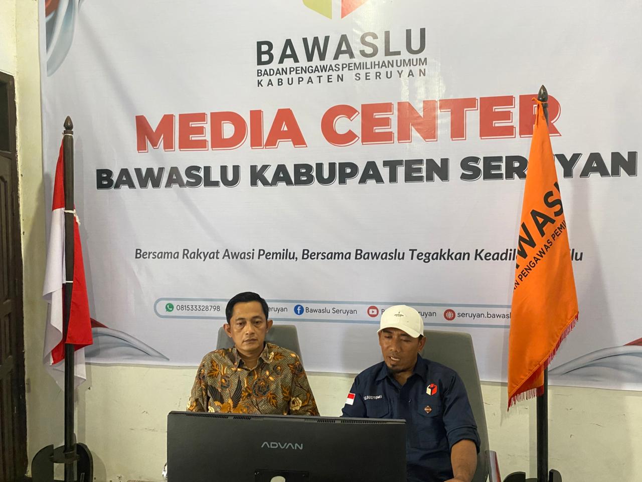 Bawaslu Kabupaten Seruyan Ikuti Pendidikan Pengawasan Partisipatif (P2P) Daring 2025 Titik II