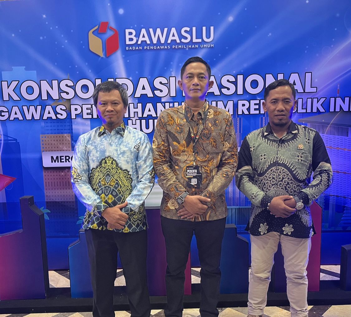 Ketua dan Anggota Bawaslu Kabupaten Seruyan Ikuti Konsolidasi Nasional Penguatan Tata Kelola Kelembagaan Pengawasan Pemilu