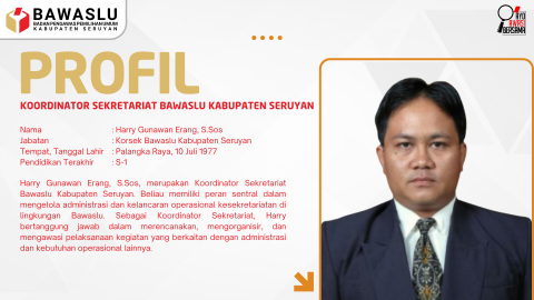 Korsek ok Bawaslu Kabupaten Seruyan