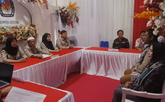 Simulasi Pendaftaran Calon Bupati dan Wakil Bupati Seruyan Tahun 2024 Berlangsung Lancar