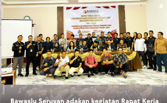 Bawaslu Seruyan Adakan Kegiatan Rapat Kerja Teknis Pelatihan Bagi Panwaslu Kecamatan Se-Kabupaten Seruyan