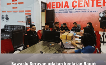 Bawaslu Seruyan Adakan Kegiatan Rapat Percepatan Pelaksanaan Program dan Anggaran Tahun 2024
