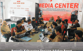 Bawaslu Kabupaten Seruyan Adakan Rapat Penanganan Pelanggaran dan Penyelesaian Sengketa Bersama Panwascam Se-Kabupaten Seruyan