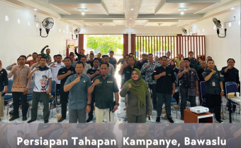 Persiapan Tahapan Kampanye, Bawaslu Kabupaten Seruyan Adakan Rakor Peningkatan Kapasitas Panwascam