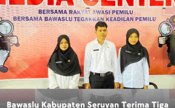Bawaslu Kabupaten Seruyan Menerima 3 CPNS Bawaslu dan Memberikan Arahan Terkait Tugas Pengawasan Pemilu