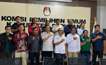 Bawaslu Kabupaten Seruyan Hadiri Rapat Koordinasi Data Partai Politik Berkelanjutan Tahun 2025