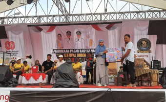 Bawaslu Kabupaten Seruyan Ikut Meriahkan Hari Jadi ke-23 Kabupaten Seruyan Lewat Senam Bersama