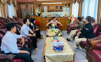Bawaslu Kabupaten Seruyan Lakukan Koordinasi Bersama Bupati Seruyan Terkait Persiapan Kegiatan Fasilitasi Pembinaan dan Penguatan Kelembagaan Tahun 2025