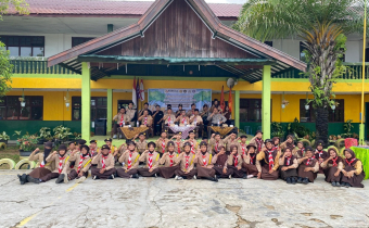 Bawaslu Seruyan dan MA Darul Mukmin MoU Pembentukan Pangkalan Saka Adyasta Pemilu