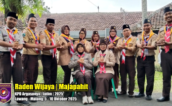 Pamong Saka Adhyasta Pemilu Bawaslu Seruyan Ikuti Kursus Pelatih Pembina Pramuka Tingkat Dasar di Malang
