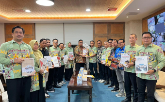Bawaslu Seruyan Sampaikan Laporan Kegiatan Penguatan Kapasitas Kelembagaan Pengawas Pemilu di Bawaslu RI