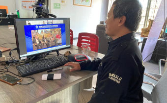 Bawaslu Kabupaten Seruyan Mengikuti Kick Off “Bawaslu Membelajarkan