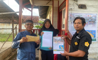 Saka Adhyasta Pemilu Bawaslu Kabupaten Seruyan Bersama Gabungan Organisasi Gelar Penggalangan Dana Peduli Bencana