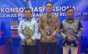 Ketua dan Anggota Bawaslu Kabupaten Seruyan Ikuti Konsolidasi Nasional Penguatan Tata Kelola Kelembagaan Pengawasan Pemilu