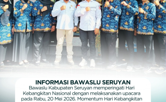 Bawaslu Kabupaten Seruyan Peringati Hari Kebangkitan Nasional Tahun 2026 dengan Pelaksanaan Upacara