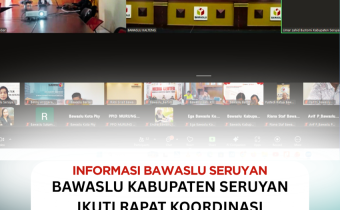 Bawaslu Kabupaten Seruyan Ikuti Rapat Koordinasi Penilaian Keterbukaan Informasi Publik Tahun 2026 Bersama Bawaslu Provinsi Kalimantan Tengah