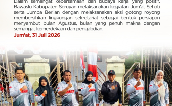 Jum'at Sehati dan Jumpa Berlian, Semangat Kebersamaan Mewujudkan Lingkungan Kerja Yang Nyaman dan Inklusif 
