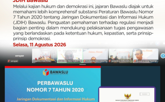 Bawaslu Kabupaten Seruyan Ikuti Selasa Harati Seri 9