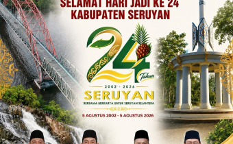 Bawaslu Kabupaten Seruyan Ucapkan Selamat Hari Jadi Ke-24 Kabupaten Seruyan